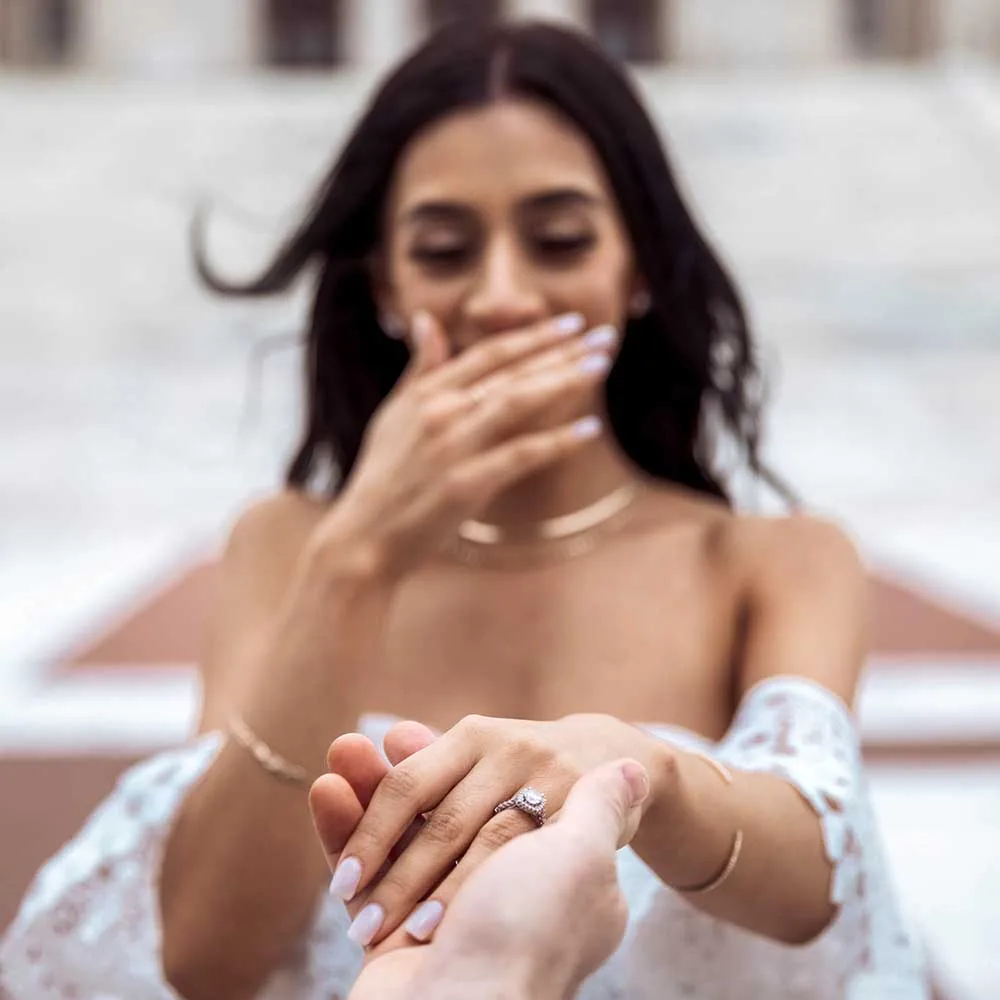 High end engagement shoot at Rhode Statehouse by best Boston engagement photographer Ivan Djikaev, Mind On Photography